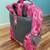 Rolling Backpack - pink 1 thumbnail