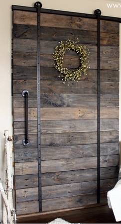 Barn Door reclaimed wood 1