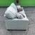 Lazyboy Light Blue/White 2-Sester Sofa 4 thumbnail