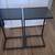 Set of 2 Black C-Shaped End Tables 1 thumbnail
