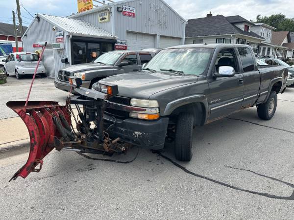 PLOW *Chevy 2500 Silverado EXT -CAB 4x4 ENGINE 6.0 PLENTY typical Rust 1