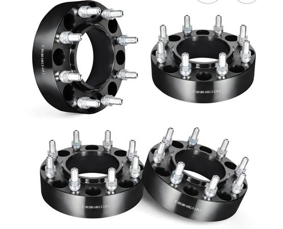 8 bolt spacers for  1 ton GM products 1