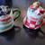 New Covered Set of 2 Mugs Naughty & Nice Christmas Stockings Dishwasher & Microw 1 thumbnail