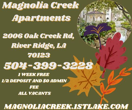 $1,445 / 2br - 1111ft2 - LAST CHANCE! 1/2 off Deposit and $0.00 Admin fee 2BED/BATH 1 WEEK FREE (River Ridge)63903420660099120