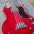 Epiphone sg red electric bass 5 thumbnail
