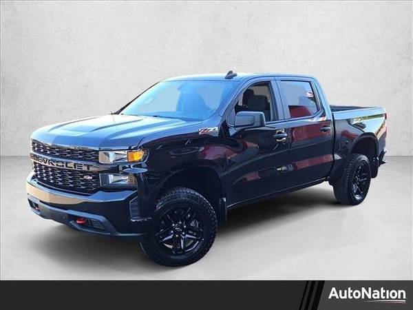 2019 Chevrolet Silverado 1500 Custom Trail Boss 4x4 4WD Chevy Truck Cr 1