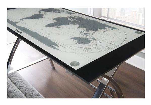 The World Map Computer Desk 1