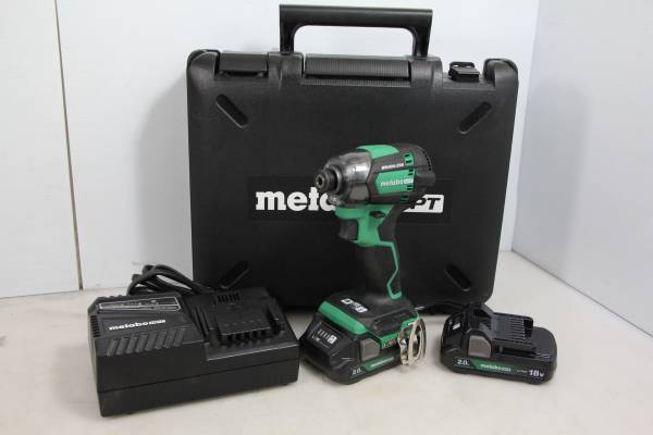 Metabo 18V 1/4" Impact Driver Kit WH18DC 1