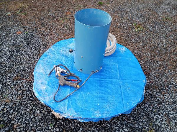 Snow Force Flock Machine and Turn Table 1