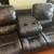 Sofa flexsteel brown pair 3 thumbnail