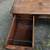 Vintage solid walnut French style desk 6 thumbnail
