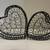 Heart Shaped Metal Wire Nesting Baskets Vintage Style Storage Baskets/ 1 thumbnail