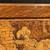 Antique framed wood burning etched picture 14 thumbnail