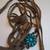 Turquoise Flower Suede Necklace 5 thumbnail