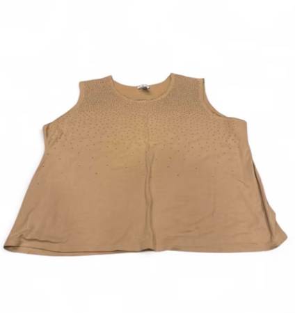 Avenue Woman’s Beige Top 1