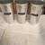 Vintage advertising aluminum tumbler glass set, new never used. 1 thumbnail