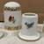 KPM TOOTHPICK HOLDERS WITH COVERS HAND PAINTED FLOWERS & GOLD TRIM STA 8 thumbnail
