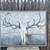 Large elk skull oil painting 1 thumbnail