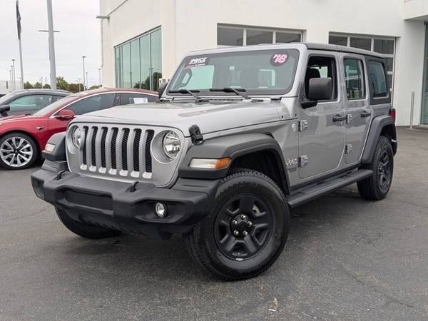 2018 Jeep Wrangler Unlimited 4x4 4WD SUV Sport Convertible - $26,995 (Call *(510) 257-9900* to Confirm Availability Instantly)63654697143297120