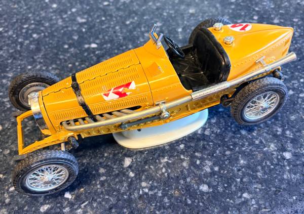 1/18 scale diecast metal model of the 1934 Bugatti Type 59