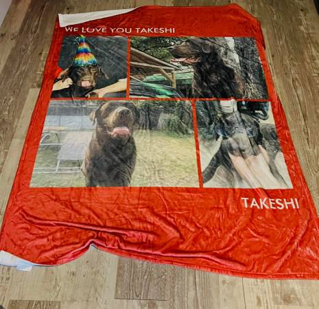 custom Blankets Fleece Photo Blankets 1