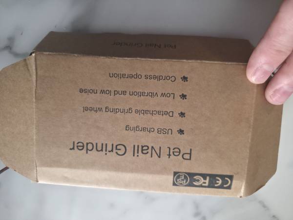 Quiet Pet nail grinder and nail clippers 1