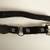 Black leather western concho belt, silver hardware, 30" Womens 10 thumbnail