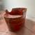 ntique Chinese red lacquered wood child's convertible bathtub and seat 9 thumbnail