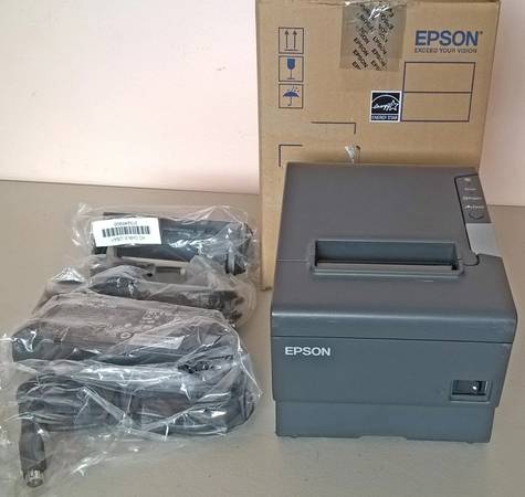 Epson TM-T88V M244A Thermal Wireless Receipt Printer - 1