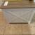 Gray end table with plugs 2 thumbnail