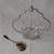 Jam / Candy Serving Glass dish w/spoon, Vintage 4 thumbnail