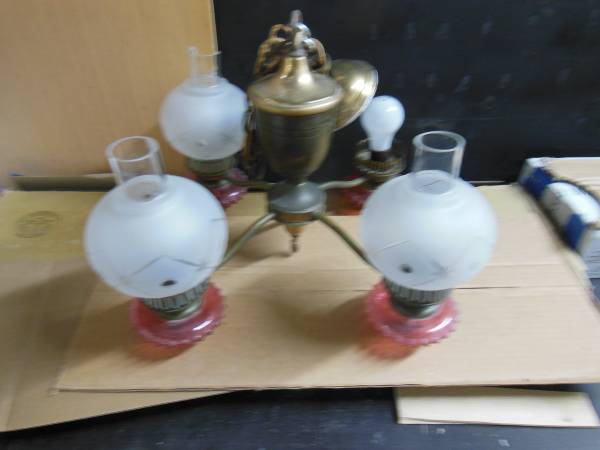 Chandelier Vintage 4 Light 1