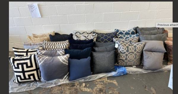 Showroom Display Model Down Accent / Throw Pillows 1