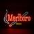Marlboro Neon Sign: 28"long/21"tall/3"deep. Made in U.S.A. in 1984 1 thumbnail