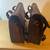 Brown leather rear panniers 4 thumbnail
