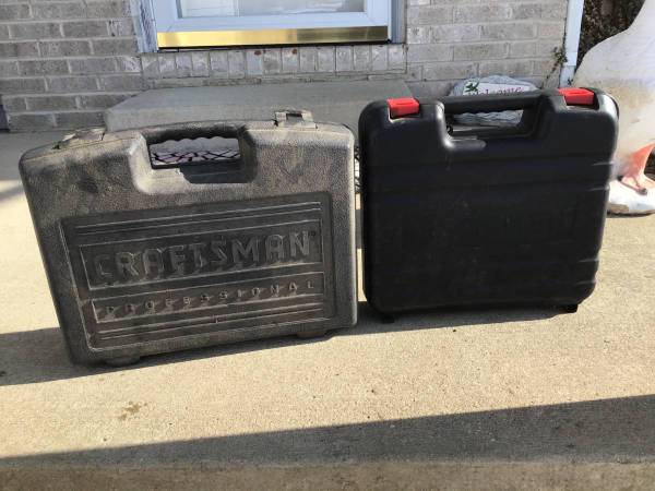 2-Craftsmen Hard Plastic Cases 1