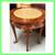 19th Century Marble Top Lingzhi Fungus Side Table 4 thumbnail