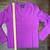 Lord & Taylor purple V-neck 100% Cashmere Sweater-Size Small Petite 5 thumbnail