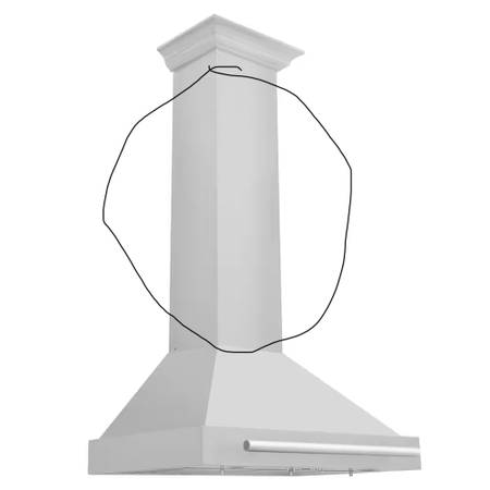 ZLINE 30 in. 400 CFM Ducted Vent Wall Mount Range Hood, Stainless Stee 1