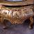 1960/1970 HUGE CUSTOM French End Table WOOD Gold Leaf ONE OF A KIND! 3 thumbnail