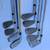 golf iron set Adams Idea stiff flex 3H-SW 3 thumbnail