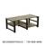Riverside Industrial Wood Coffee Table (Was 600) 3 thumbnail