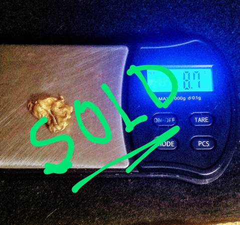 Natural Gold Nugget 1