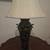 Table Lamp Hand Painted Black Lacquer Asian Oriental Lamp 3 thumbnail