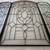 Arched Beveled Glass 3 Panel Folding Fireplace Screen 7 thumbnail