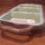 Ceramic Serving Tray, 3 Compartments, Bird Motif from MWW Market, Used 12 thumbnail