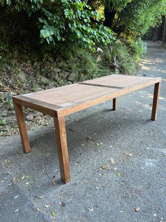 Teak Outdoor Dining Table 1