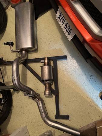 F150 muffler, tailpipe and resonator off 5.0 engi 2025 fits many years 1