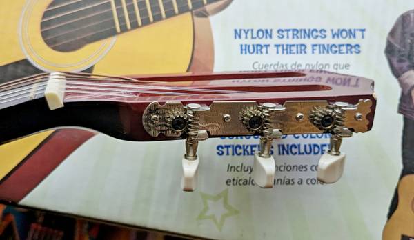 Kid's half size Classical Guitar + new strings - $50 (Johns Creek)63470457911425124