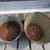 2 vintage galvanized farm pails for planters - #10 & #12 2 thumbnail